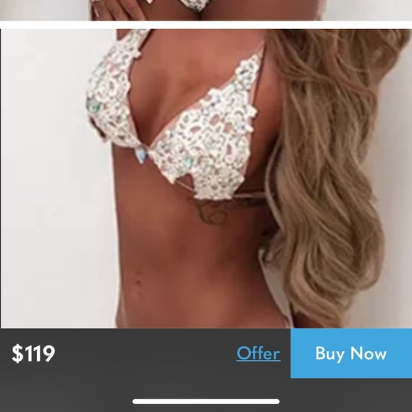 New in bag hand made bikini size large - Picture 13 of 16